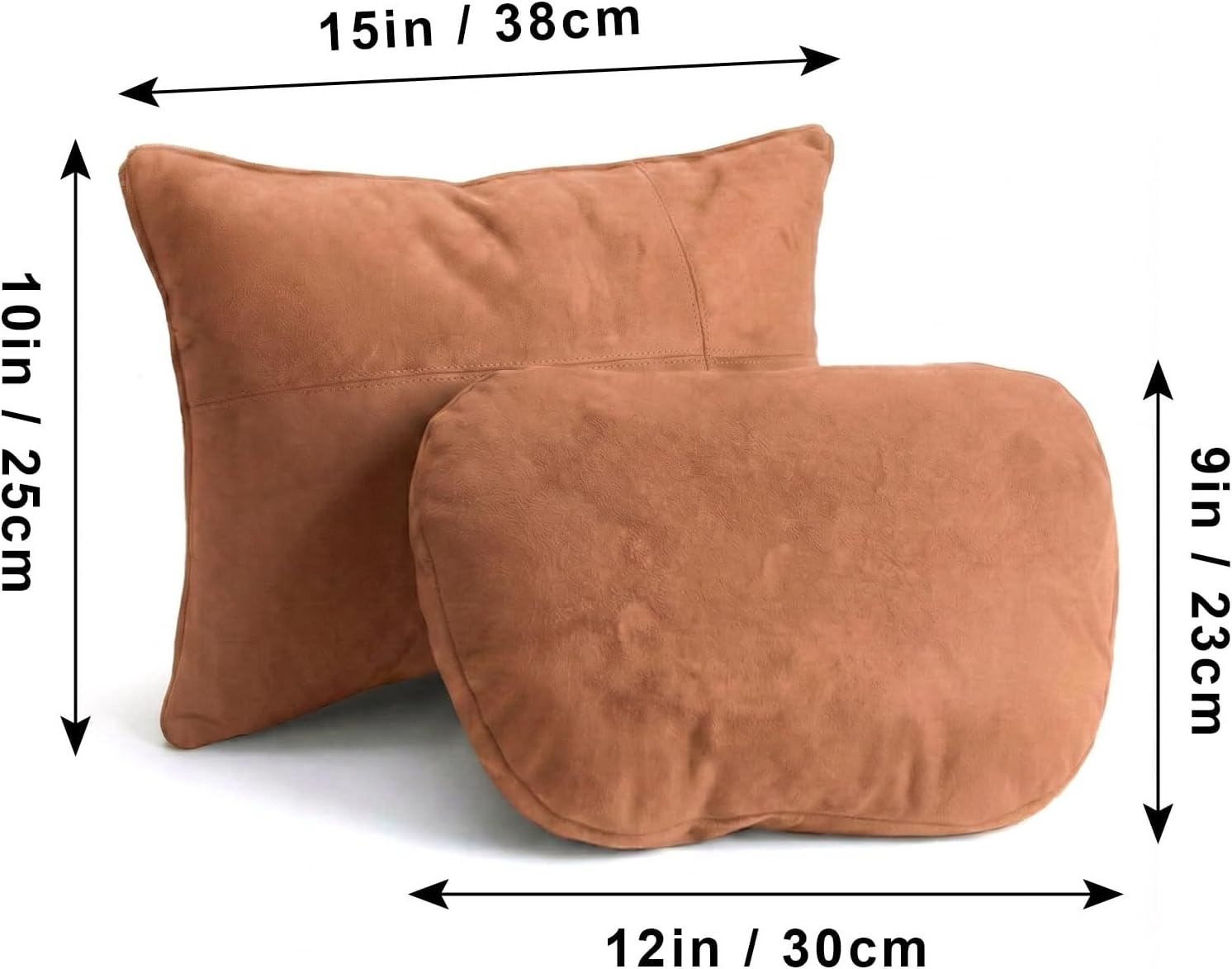 WELBRIT 2PCS Car Pillow for Car Neck Pillow for Driving Seat Neck Support Soft Cushion Back Support Head-Rests for Vehicle Sleeping…
