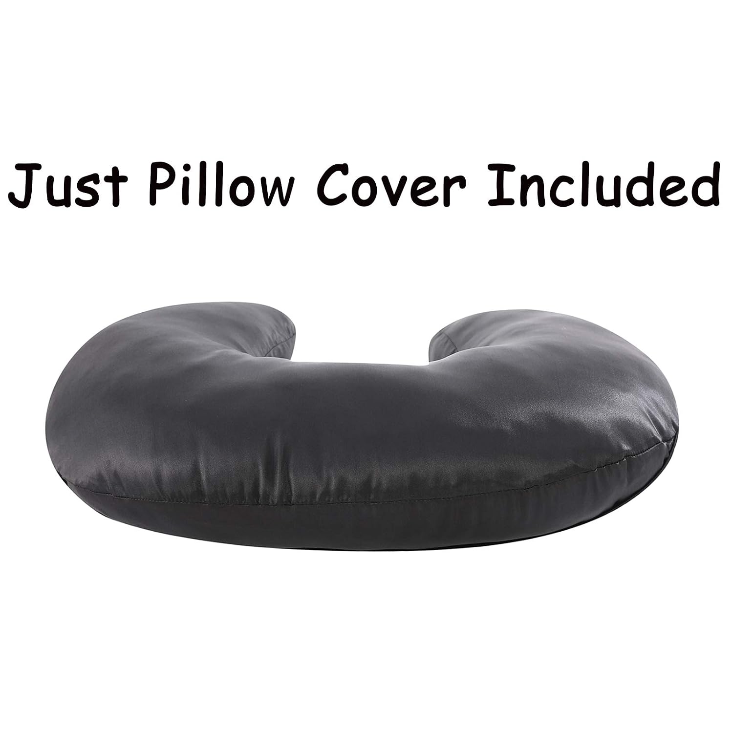 Pro Goleem Satin Nursing Pillow Cover Silk Feeling Soft Feeding Pillow Slipcover for Breastfeeding Moms Fits Standard Infant Nursing…