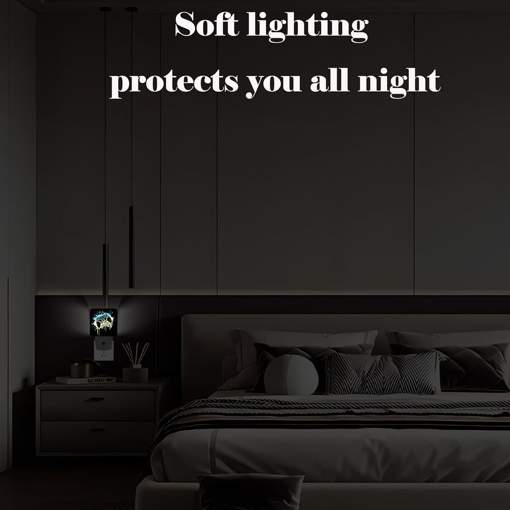 I'm A Gamer Night Light, Plug Into Wall with Dusk to Dawn Light Sensors, Warm Nightlights for Bedroom, Bathroom, Hallway, Kitchen, Gifts…