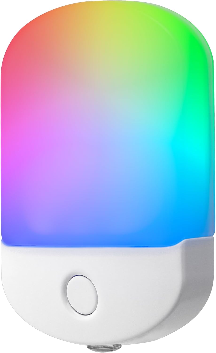 Energizer Night Light, Color Changing, Nightlight for Bedroom, Bathroom, Nursery, Hallway, Kitchen, White Base, 81567