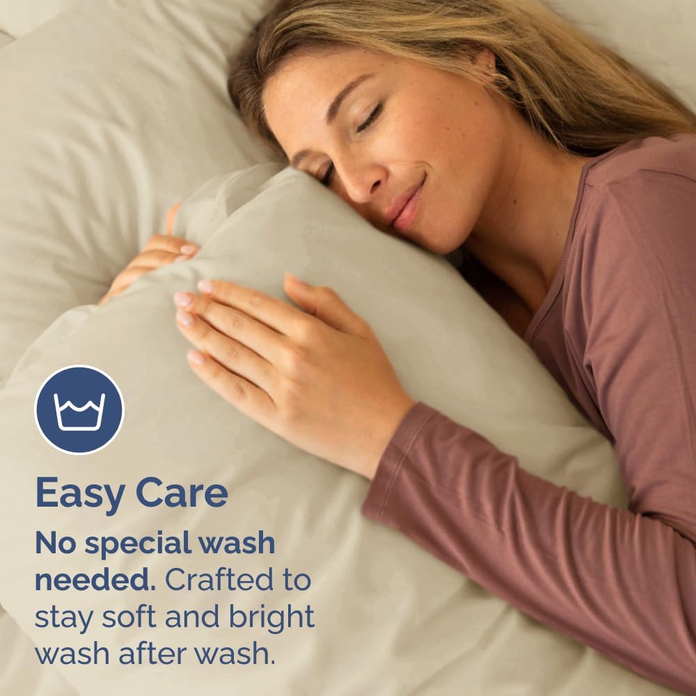 Standard Pillow Cases Set of 6 - Ultra Soft Hotel Quality Pillowcase Covers - Comfy, Cozy & Wrinkle Free - Shrink, Stain and Fade…