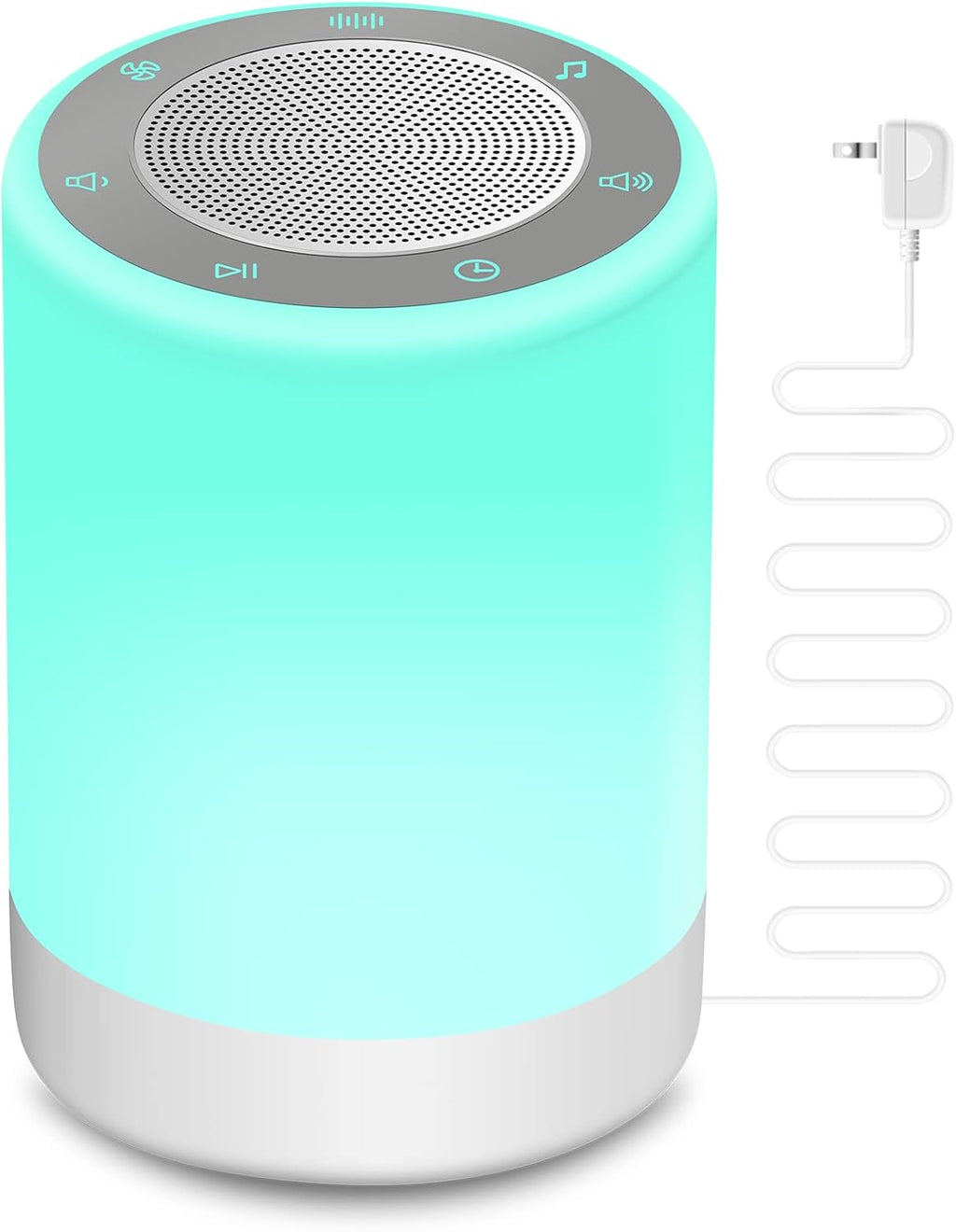 Sound Machine, White Noise Machine for Baby with Night Light, 32 High Fidelity Sounds, Plug in,5 Timers & Memory Feature, Noise Machine for…