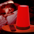 Upgraded Red Night Light for Sleep, 670nm Red Light Lamp with White Light 3000K-6500K, Timer & Stepless Dimming, Remote/Touch Control…