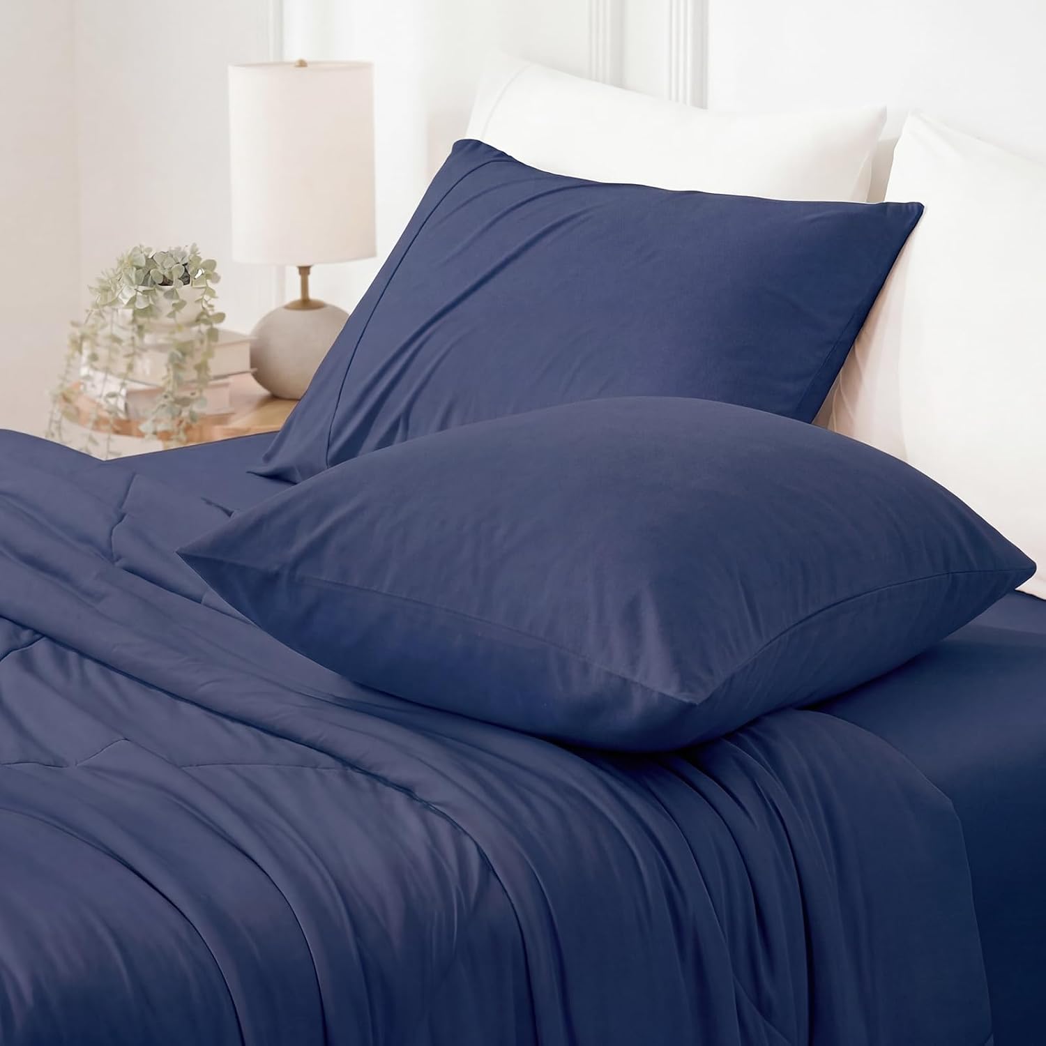 CozyBliss Cozy Bliss 2pcs Cooling Pillow Cases Set for Hot Sleepers & Night Sweats, Q-Max 0.5 Silky Wrinkle-Free Pillow Covers with Envelop…