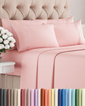 Queen 6 Piece Sheet Set - Comfy, Breathable & Cooling - Hotel Luxury Bedding for Women, Men, Kids, Teens & Children - 1 Flat & 1 Fitted…