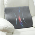 Ahuawa Lumbar Support Pillow for Recliner Chair and Couch, Memory Foam Back Cushion Ergonomic Back Support Pillow for Lower Back, with Sof…