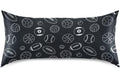 Soccer Balls Black Pillow Covers Silk Pillowcase for Hair and Skin Soft Breathable Smooth Cooling Satin Pillowcase King Size Pillow Case…