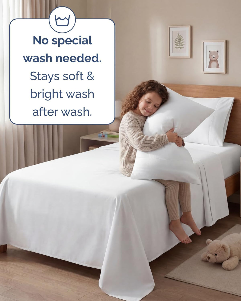 Twin 4 Piece Sheet Set - Comfy, Breathable & Cooling - Soft Hotel Luxury Bedding for Women, Men, Kids, Teens & Children - 1 Flat & 1…