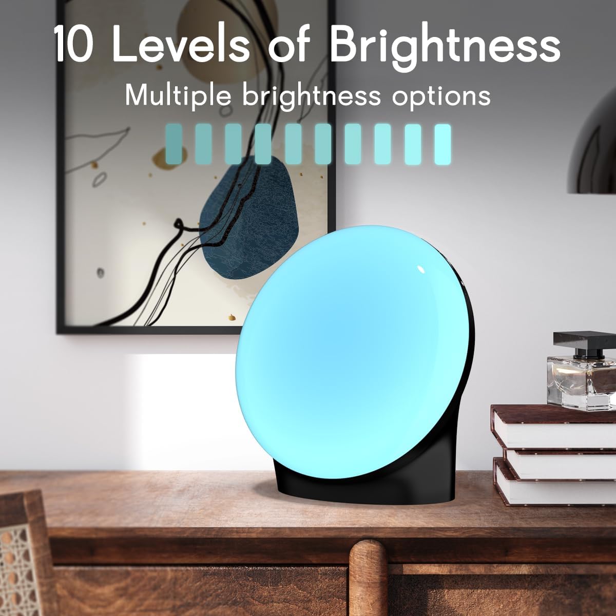 BrownNoise Brown Noise Sound Machine with 30 Soothing Sound 12 Colors Night Light and White Noise Machine 36 Volume Levels 4 Timers and Mem…