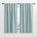 NICETOWN RV Curtains for Camper Windows - (Aqua Blue Color) 42x50 Inch, 2 Panels Set, Thermal Insulated Room Darkening Blackout…