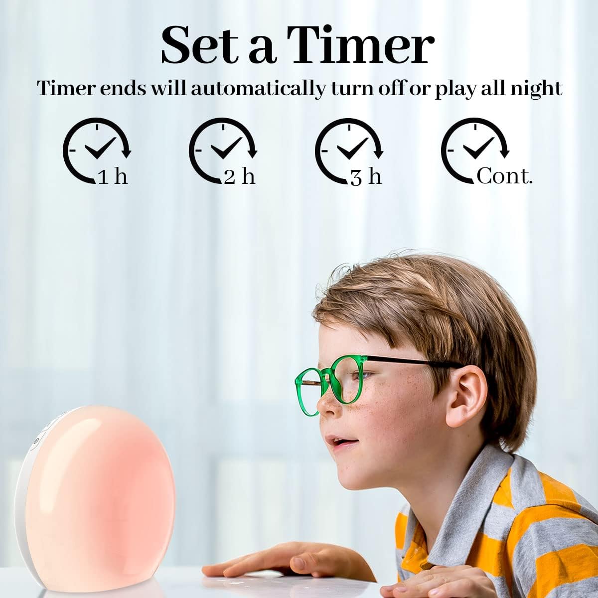 Meditation White Noise Sound Machine with 30 Soothing Sounds 12 Colors Night Light 10 Brightness Levels 32-Level Volume Control 4 Timers…