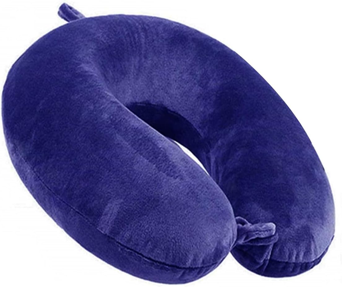 GDEOUP Travel Pillow - Memory Foam Neck Pillow Support Pillow, Luxury Compact & Lightweight Quick Pack for Camping, Sleeping Rest Cushion…