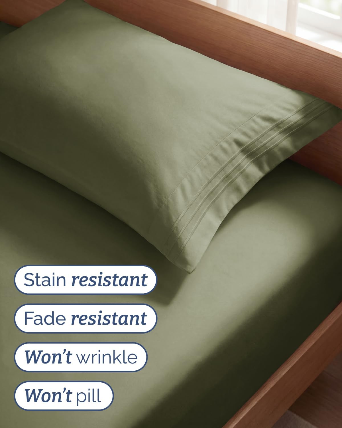 Twin Size 3 Piece Sheet Set - Comfy Breathable & Cooling Sheets - Hotel Luxury Bed Sheets for Women and Men - Deep Pockets, Easy-Fit…