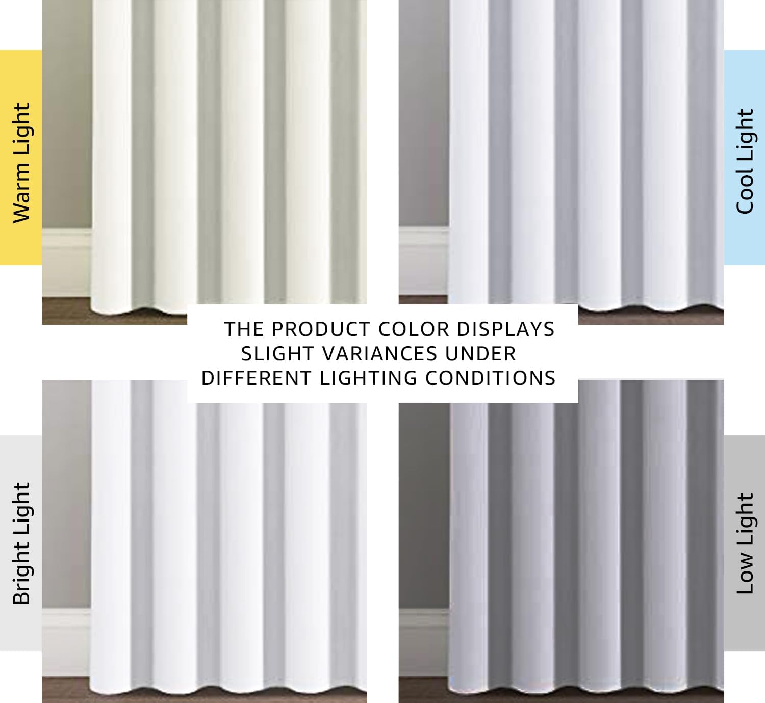 H.VERSAILTEX Patio White Curtains 100 x 96 Inches for Sliding Door Extral Wide Blackout Curtain Panels Thermal Insulated Room D…