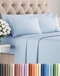 Cal King 6 Piece Sheet Set - Comfy Breathable & Cooling - Hotel Luxury Bedding for Women, Men, Kids, Teens & Children - 1 Flat & 1 Fitted…