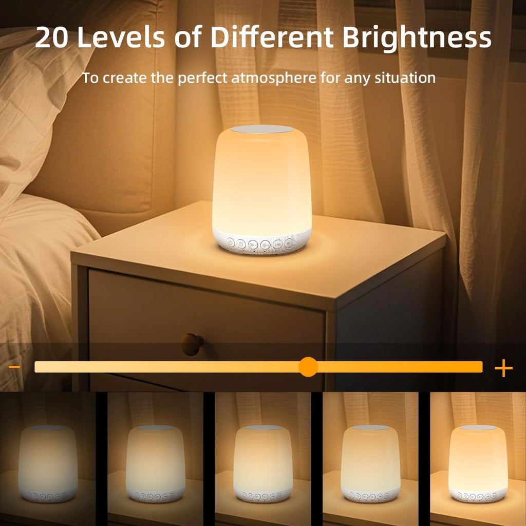 iMosleep Night Light LED Touch Night Dimmable with 20 Levels of Brightness 4 Timer Rechargeable Battery for Bedroom Baby Nursery Liv…
