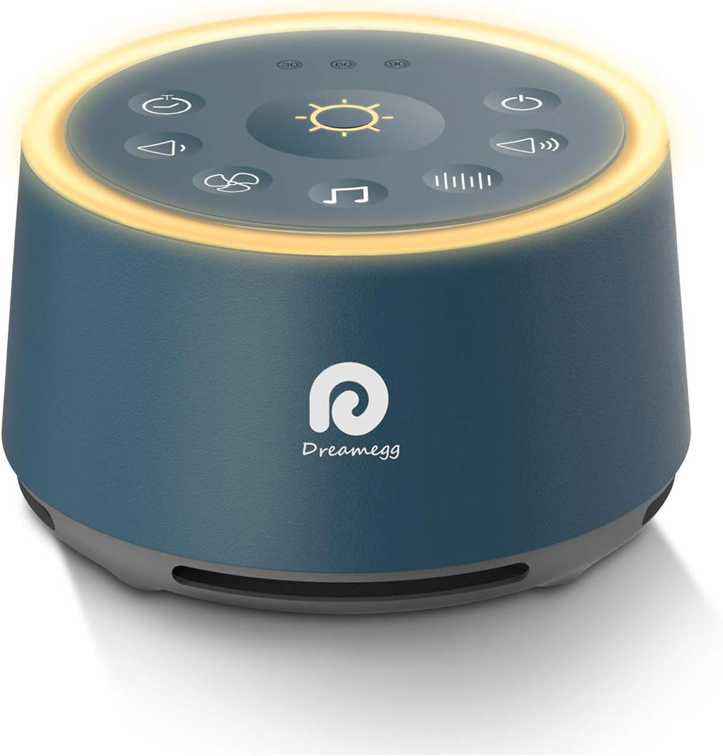 Dreamegg D1 Sound Machine - White Noise Machine with Baby Night Light for Sleeping, High Fidelity Sounds, Timer & Memory Feature, Sound…