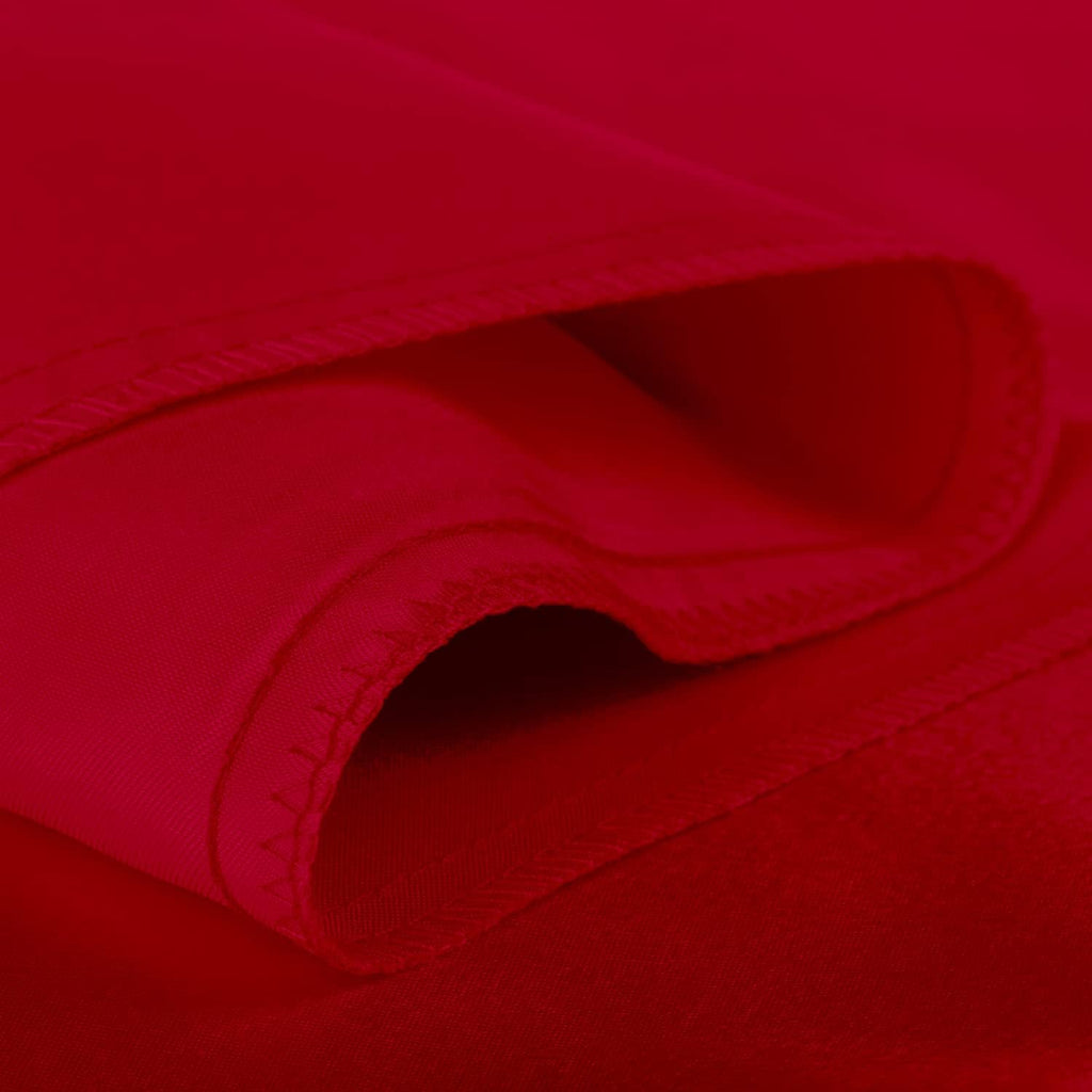 Blissford Satin Pillowcase with Zipper, for Hair and fabric comfort, Feels Soft and Cool Like a Silk Pillowcase, Red Satin Pillow Cases…