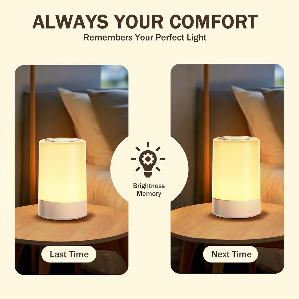 GKeni G Keni Nursery Night Light for Baby, Portable LED Touch Night Lamp for Kids and Adult, Breastfeeding,, USB Rechargeable Nur…