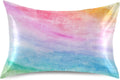 Blueangle Satin Pillowcase for Hair and Skin Silk Pillowcase, Standard Size(20x26 inches) - Satin Pillow Covers with Envelope Closure
