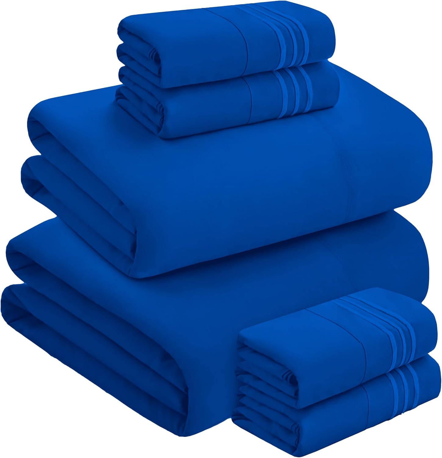 MocassiLuxuryBedding Mocassi Luxury 4-Piece Sheet Set, Ultra Soft 1800 Hotel Quality Microfiber Sheet Set, Fits Mattresses Up to 18 to 24 I…