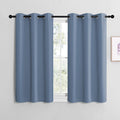 NICETOWN Kitchen Curtains Small Window Curtains & Drapes, Thermal Insulated Solid Grommet Panels for Cupboard, Loft, Cafe, Dining Room…