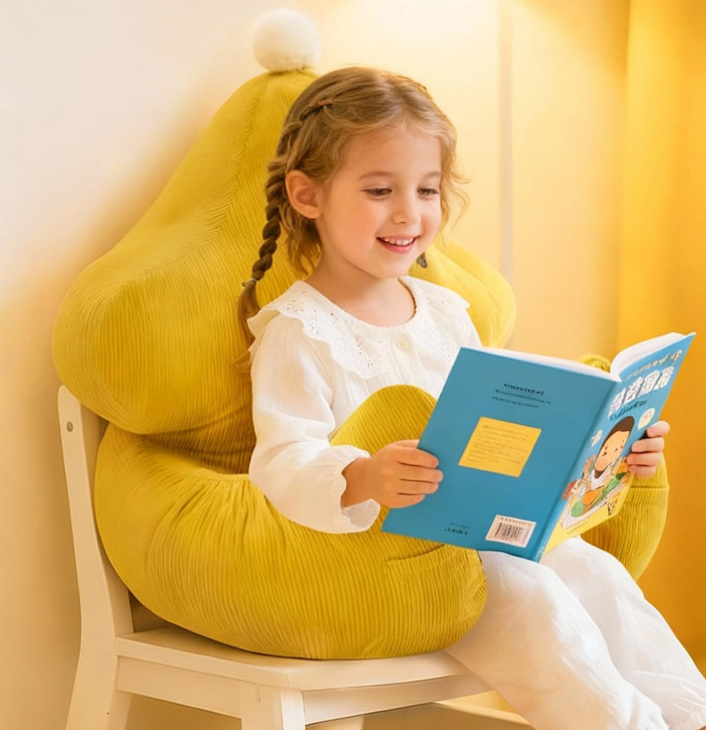 Ceanlex Reading Pillows for Sitting in Bed Children, Corduroy Back Pillow Bed Sitting Up, Cute Star Shape Back-Rest Support Cushion for Sit…