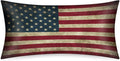 Flag Retro American Satin Silk Pillowcase for Hair and Skin Pillow Cases King Size Soft Silk Pillow Case with Envelope Closure Print…