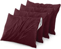 Utopiabedding Utopia Bedding 100% Waterproof Pillow Protectors with Zipper Queen Size (Set of 4), Bed Bug and Dust Mite Proof Zippered Pill…