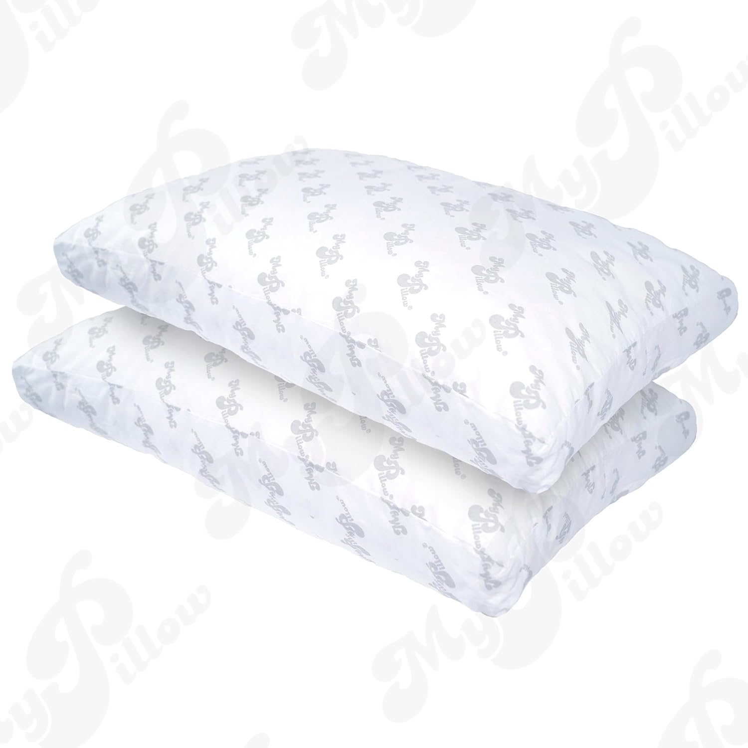 MyPillow Bedding Bed Pillows for Sleeping Queen Size, Set of 2, for Back, Stomach or Side Sleepers - My Pillow Classic [Queen, Firm]