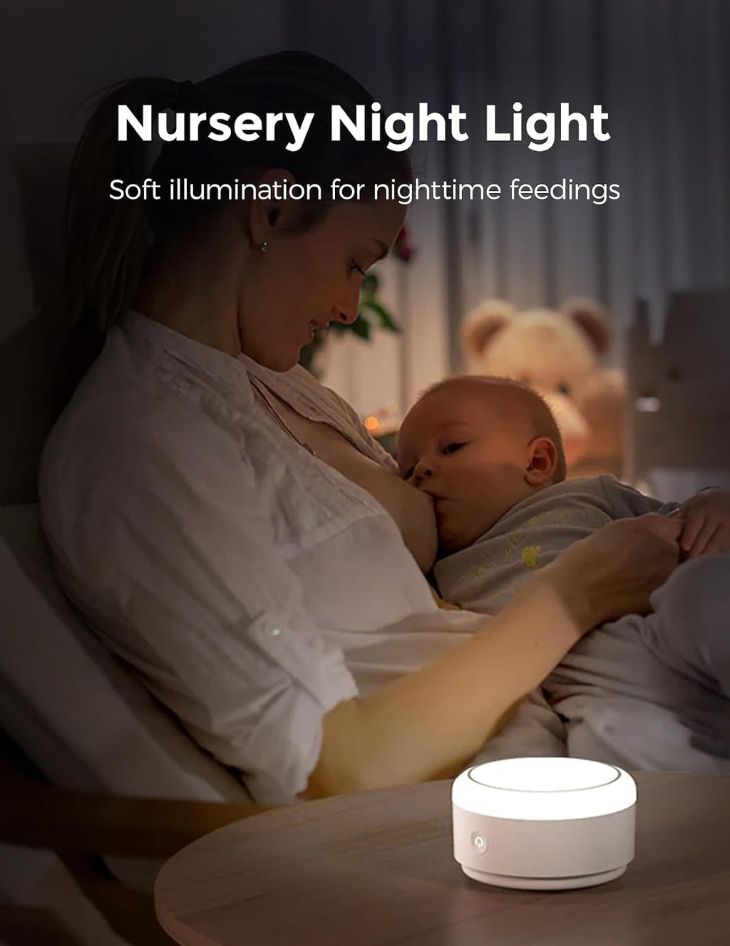 Momcozy Sound Machine for Baby | Portable White Noise Sound Machine for Sleep Rechargeable | 20 Sleep Sounds White Noise Machine with…