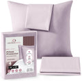 CIRCLESHOME European Pillow Protectors - 100% Cotton Breathable Pillowcases - 26 X 26 Square Pillowcases - Protects Pillows from Dirt…