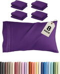 King Standard Pillow Cases Set of 8 - Ultra Soft Hotel Quality Pillowcase Covers - Comfy & Wrinkle Free - Shrink & Fade Resistant…