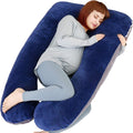 Moonpine MOON PINE U Shaped Pregnancy Pillow, Maternity Full Body Pillow for Back, Legs and Belly Support, Sleeping Pillow for Pregnant Wom…