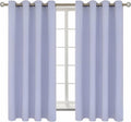 BGment Room Darkening Curtains 63 Inches Long - Grommet Thermal Insulated Drapes Window Treatment Curtains for Bedroom, 2 Panels, 52 x 63 I…