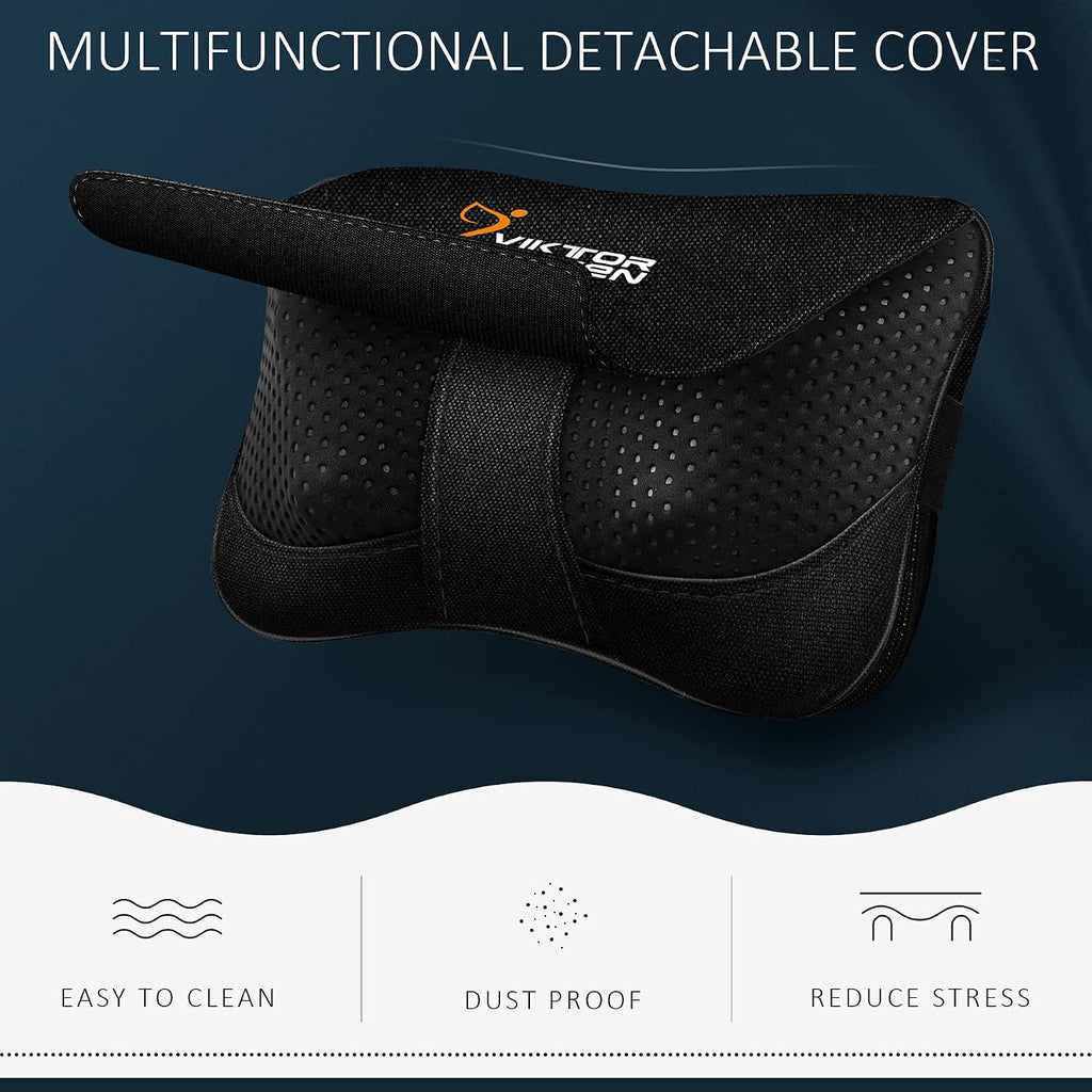Viktorjurgen VIKTOR JURGEN Shiatsu Back Massager with Heat - Kneading Massage Pillow for Neck, Shoulder - Christmas Gift for Women, Men, Da…