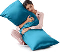 Lovescabin Love's cabin Satin Body Pillowcase 20x54, Cooling Pillow Cover for Hair and Skin, Silky Smooth with Envelope Closure, Similar to…