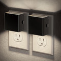 JandCase Night Light, Automatic Night Lights Plug into Wall, 2 Pack Modern Night Lights with Auto Light Sensor, 5000K Brightness…