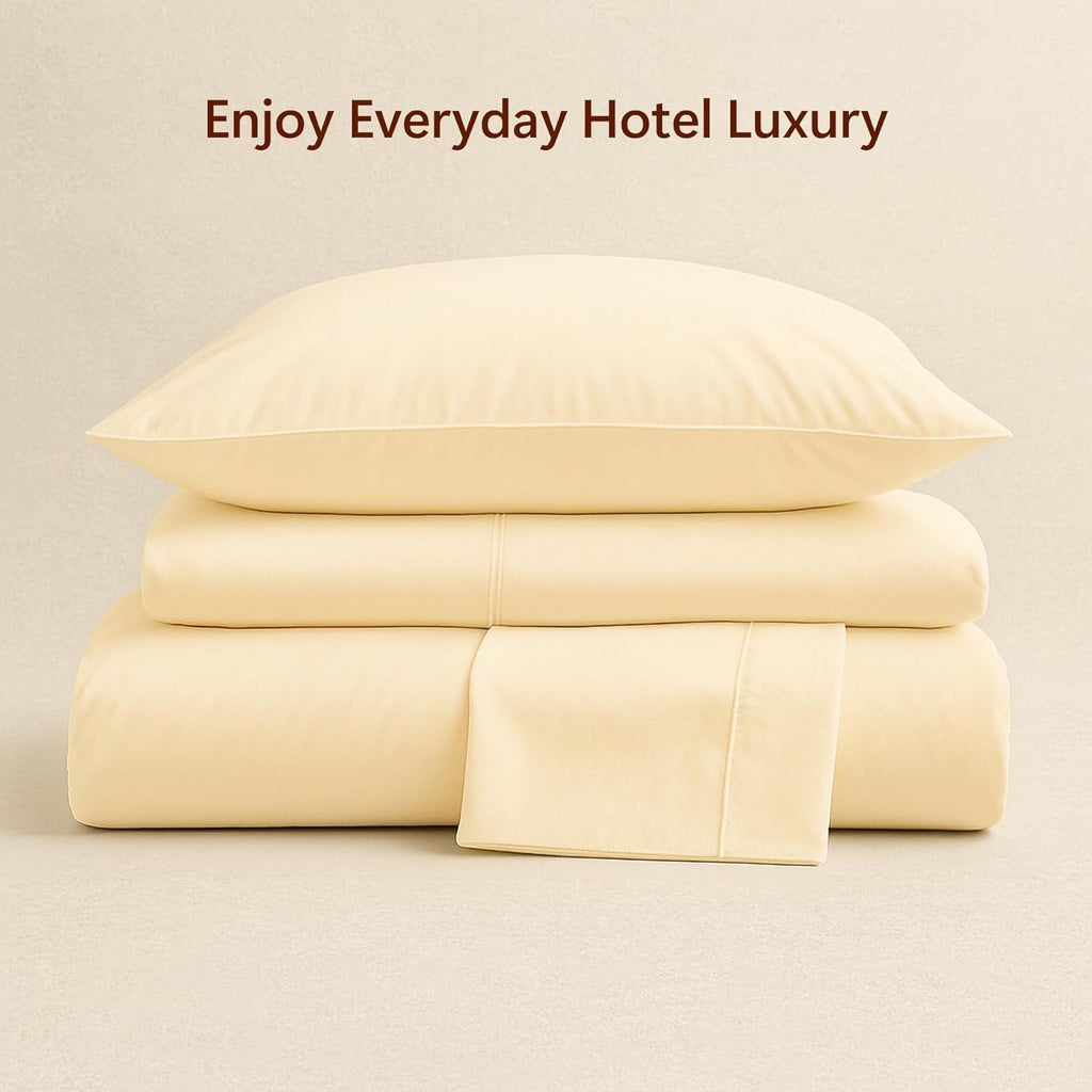 Perupima Peru Pima 415 Thread Count Percale California King Sheet Set - 100% Peruvian Pima Cotton, 4 Piece (Flat, Fitted, 2 Pillowcases) -…