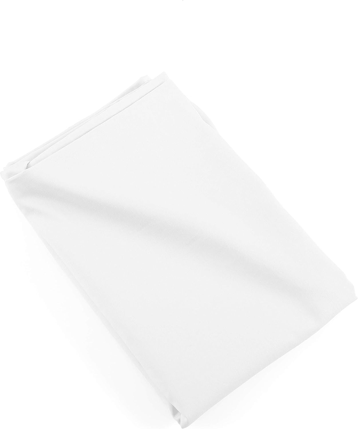 Evolive 300 Thread Count 100% Cotton Body Pillow Cover, 21" x 54", Soft Breathable Replacement Pillow Case with Hidden Zipper Closure (Whit…