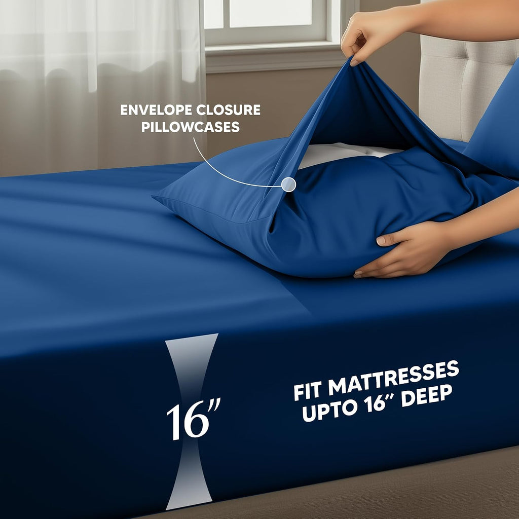 Utopiabedding Utopia Bedding Twin Sheet Set – 3 Piece Bed Sheets for Twin Size Bed, Soft and Breathable Microfiber, Includes 1 Fitted Sheet…