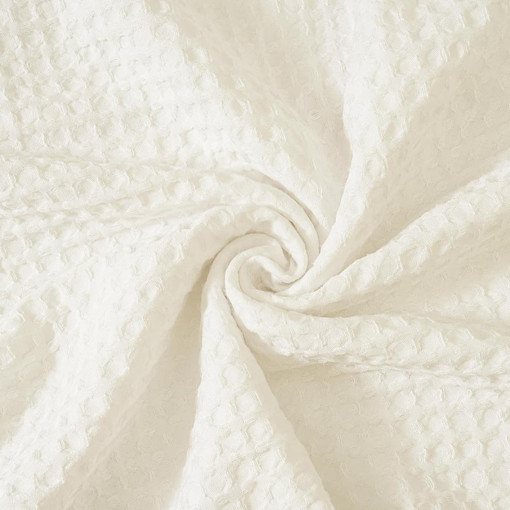 Phf Ultra Soft Waffle Weave Pillow Shams King Size, No Insert, 2 Pack 20" x 36" Pillowcases, Breathable & Skin-Friendly Pillow Cases, Stylis…