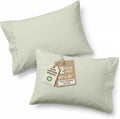 LaneLinen Lane Linen 100% Organic Cotton King Size Pillow Cases Set of 2 (20''x36'') Pillow Cases King Size Certified Organic Cotton Pillow…