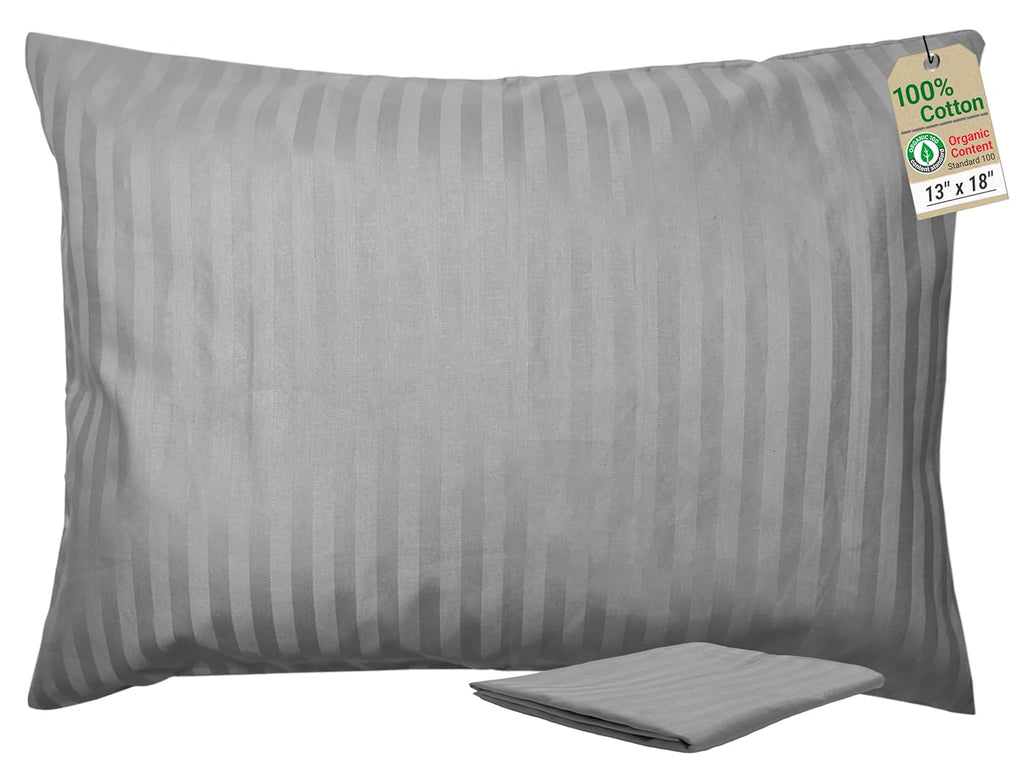 ZPECC-ABrandThatHasBeenFocusedOnBeddingFor20Years ZPECC Toddler Pillow with Pillowcase - 13x18 Organic Cotton Hypoallergenic Kids Pillow, B…