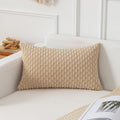 KevinTextile Kevin Textile 12x20 Inch Pillow Cover 1 Pack Boho Decorative Soft Striped Corduroy Lumbar Farmhouse Solid Color Accent Rectang…