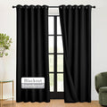 Rybhome RYB HOME 3-in-1 Soundproof - Blackout - Energy Saving Room Divider Curtains, Extra Wide Window Curtains for Bedroom Living Room Lof…