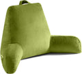 OAISZ Reading Pillow for Sitting in Bed Adult, X-Large Reading Pillow with Shredded Memory Foam, Back Pillow for Sitting Up with Extend…