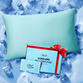 Rifens Ice Cooling Pillowcase for Hot Sleepers, Instantly Cool, Stays Cold All Night, Softer Than Silk Pillow Cases, Pillow Covers with Inv…