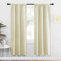 NICETOWN Blackout Curtains for Living Curtains, Window Treatment Thermal Insulated Solid Room Darkening Drape Panels for Girls Room…