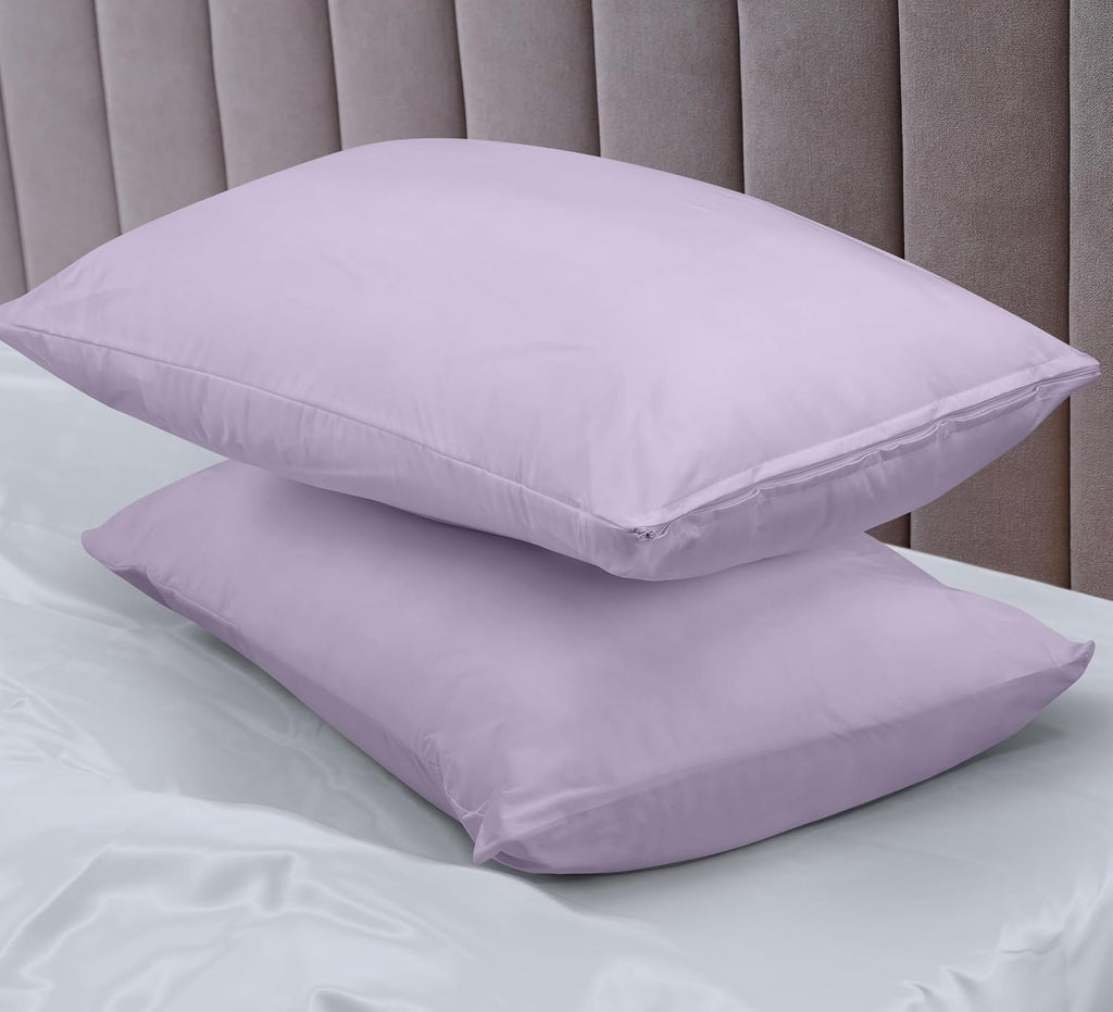 Utopiabedding Utopia Bedding 100% Waterproof Pillow Protectors with Zipper Queen Size (Set of 2), Bed Bug and Dust Mite Proof Zippered Pill…
